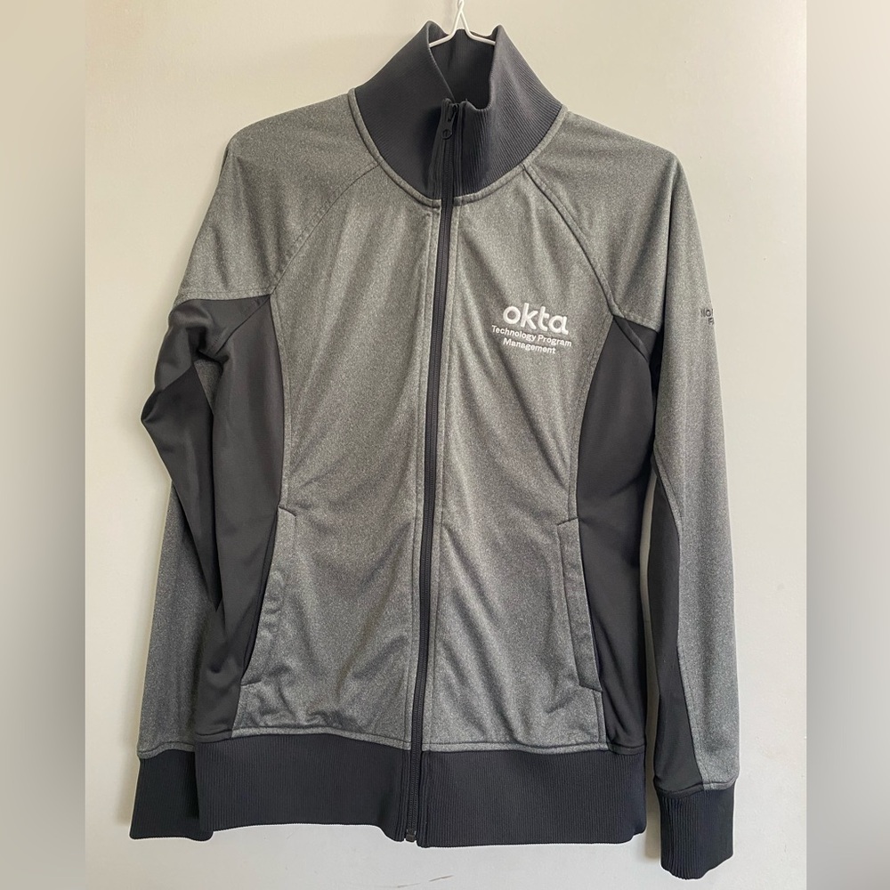 The North Face Women's Two-Tone Gray Bomber Jacket